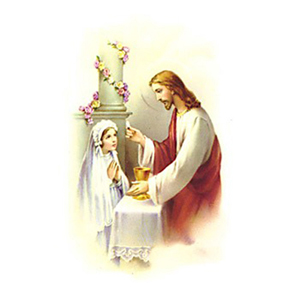 089-Eucaristia Menina